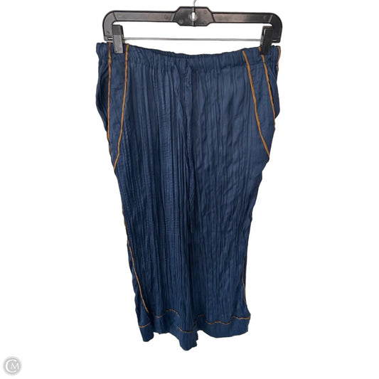 Pants Wide Leg By Free People In Blue & Yellow, Size: 0