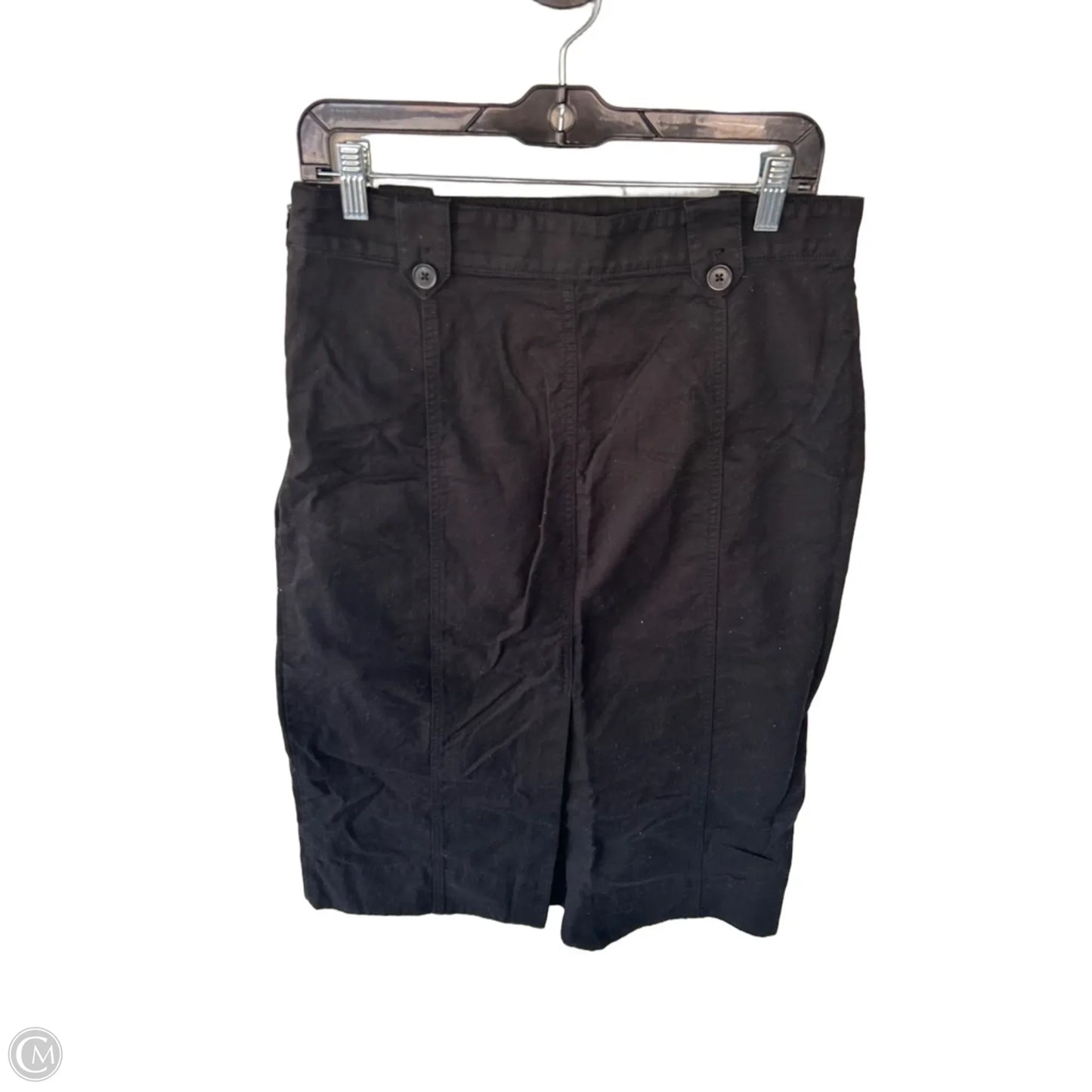 Skirt Midi By Loft In Black, Size: 10