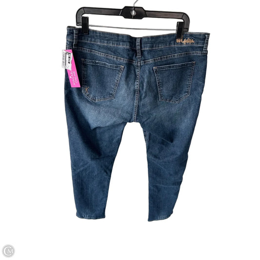 Jeans Boyfriend By Kut In Blue Denim, Size: 14