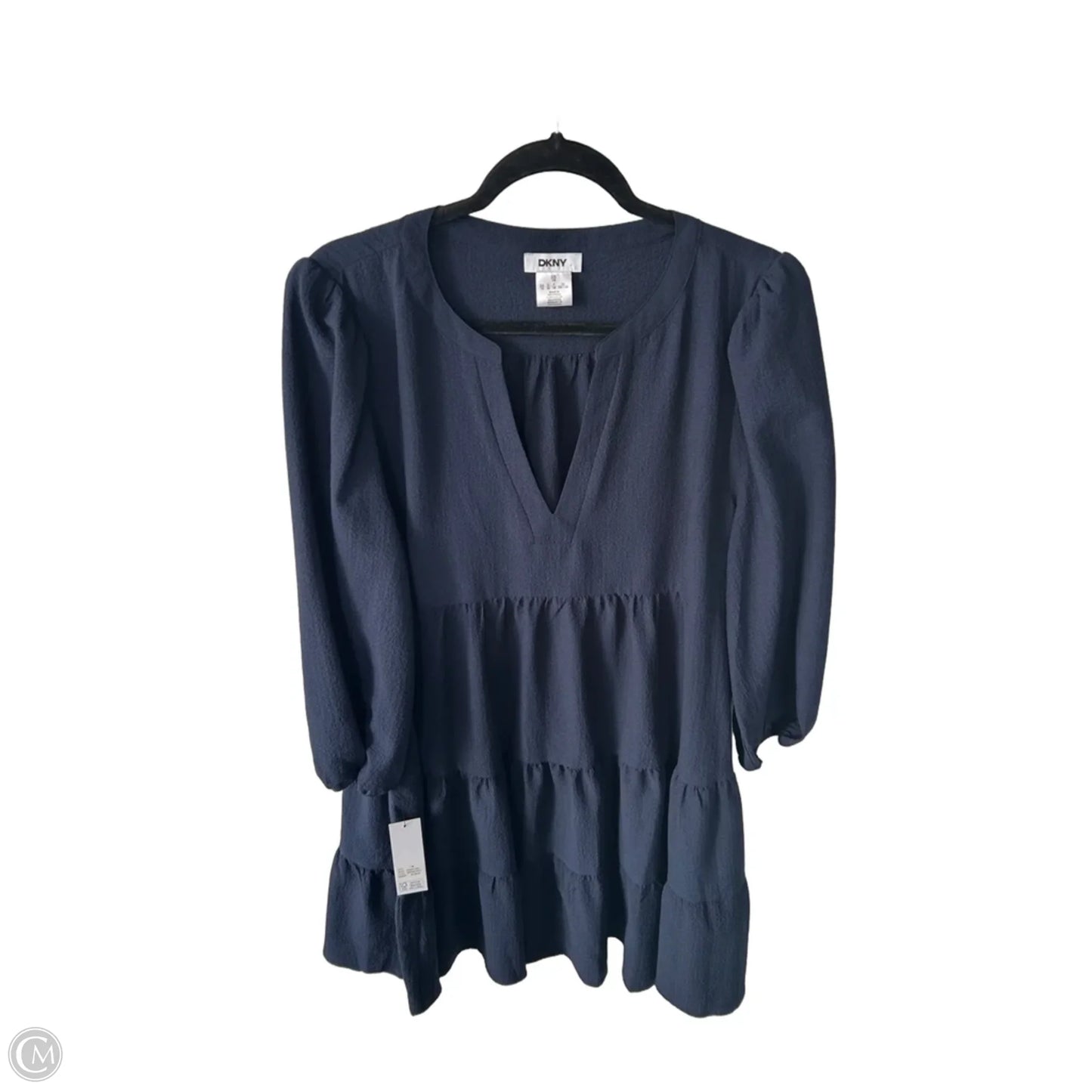 Dress Casual Short By Dkny In Blue, Size: Xl