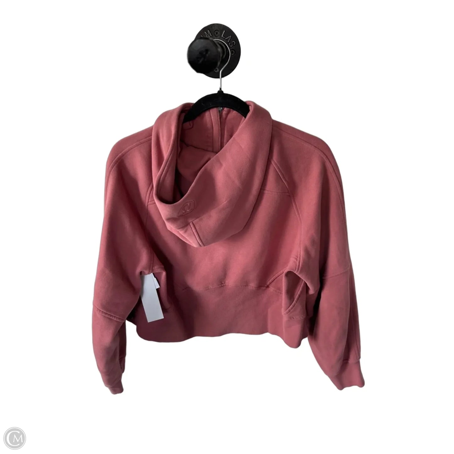 Athletic Sweatshirt Hoodie By Lululemon In Pink, Size: Xs