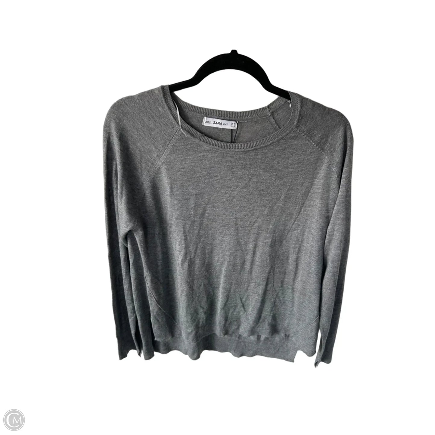 Sweater By Zara In Grey, Size: M