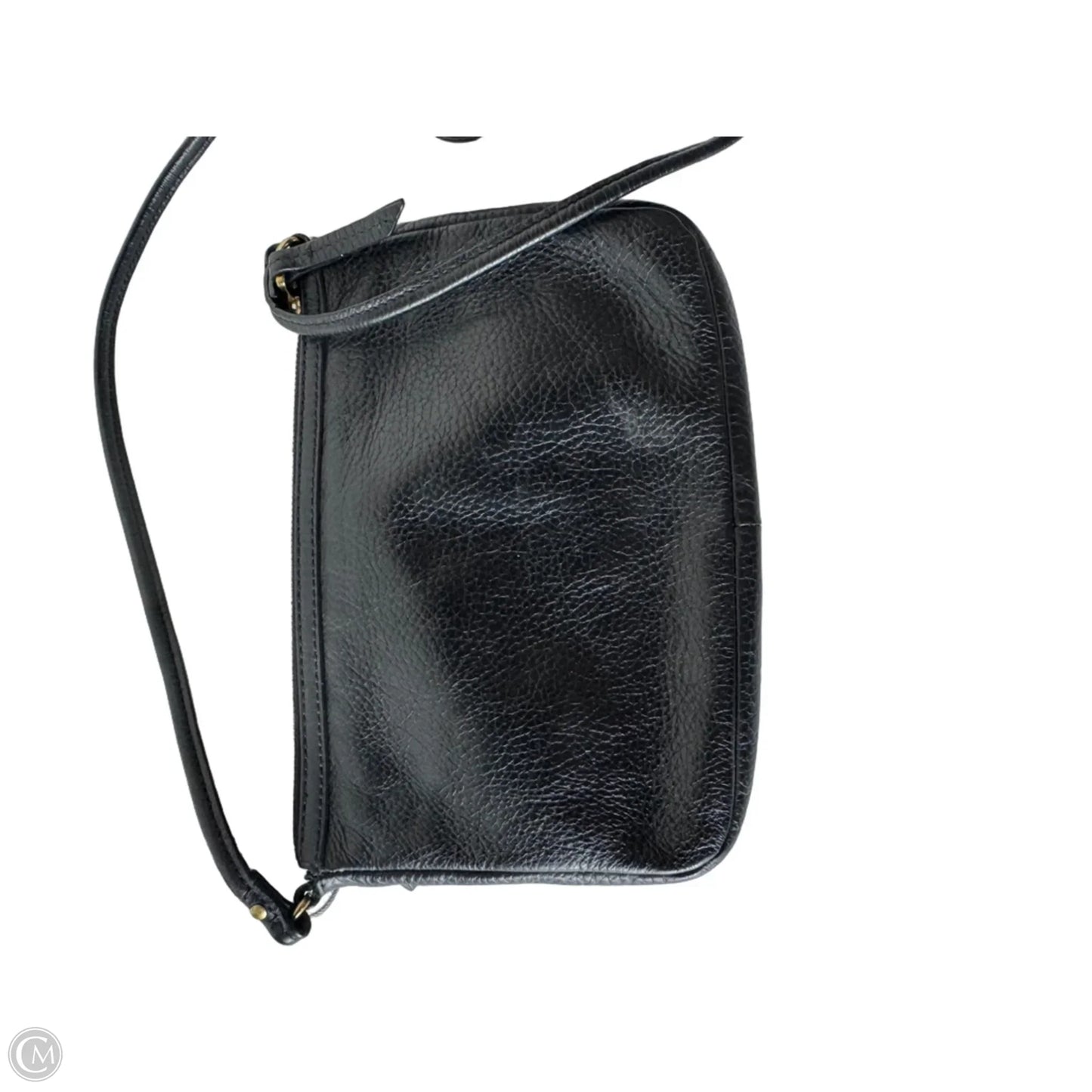 Crossbody Leather By Fossil, Size: Medium