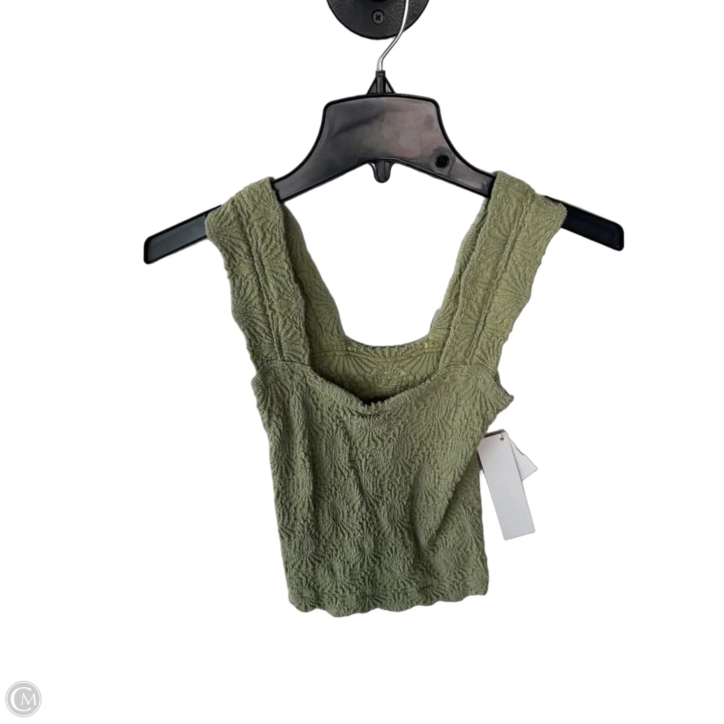 Top Sleeveless By Free People In Green, Size: Xs