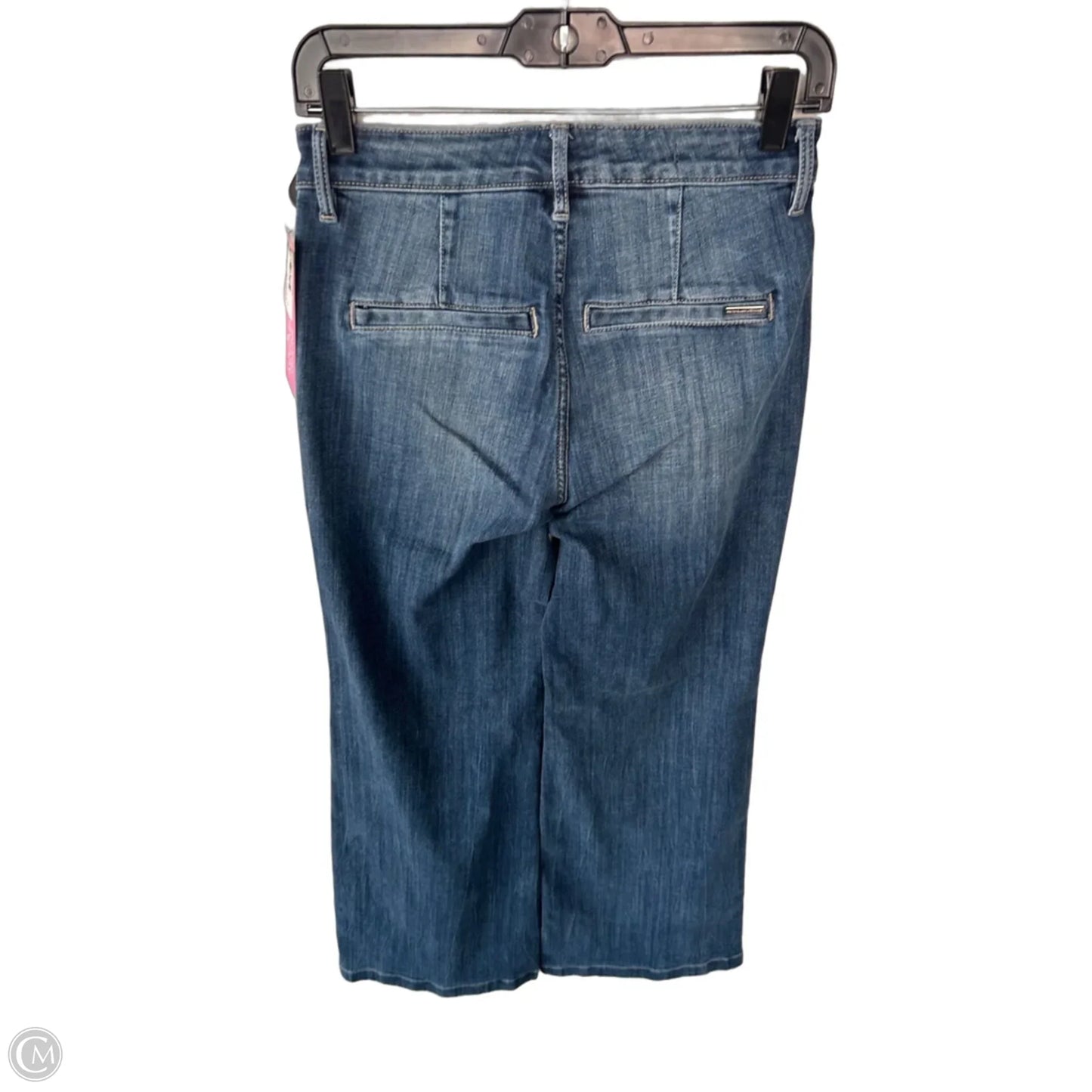 Jeans Wide Leg By White House Black Market In Blue Denim, Size: 0