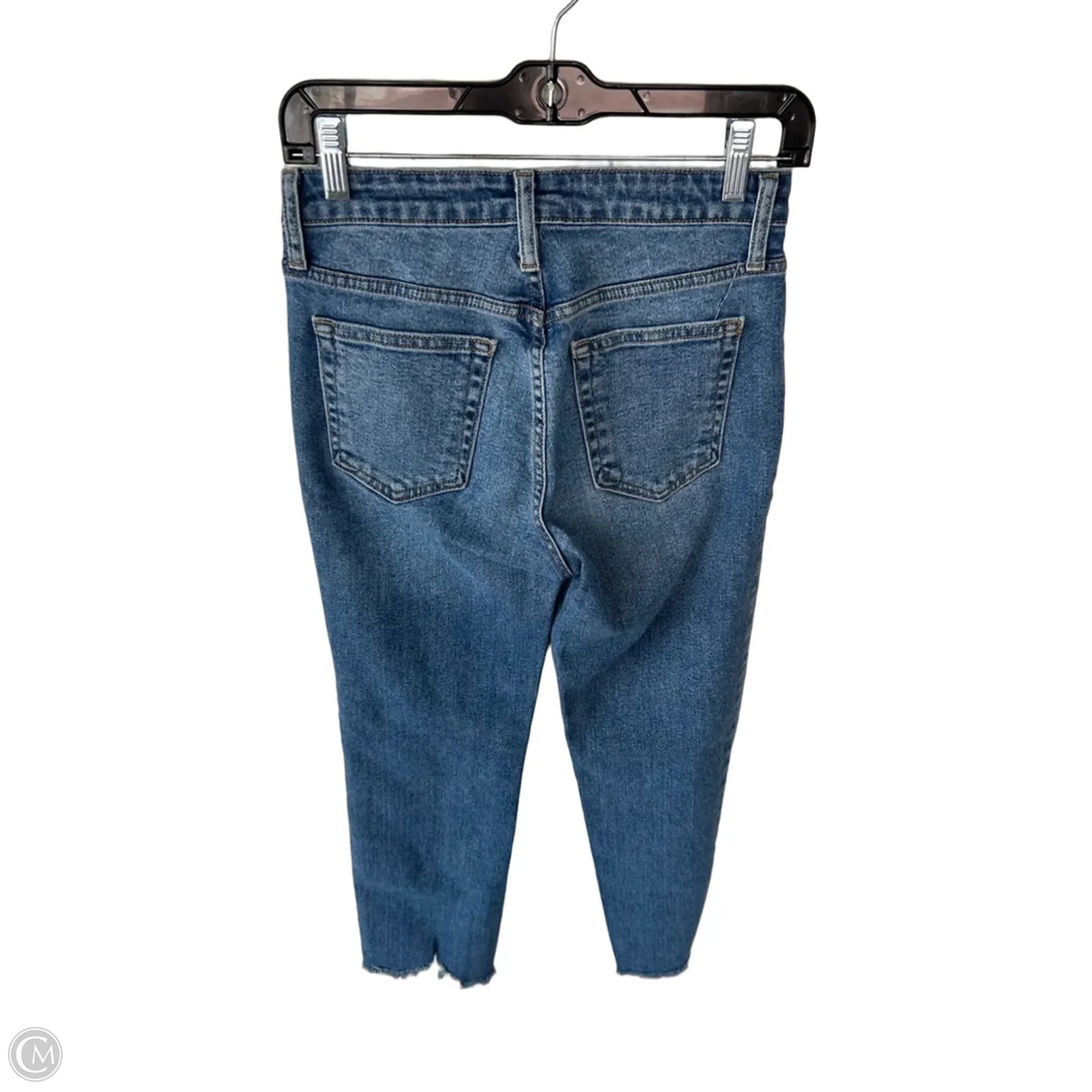 Jeans Straight By Just Black In Blue Denim, Size: 0