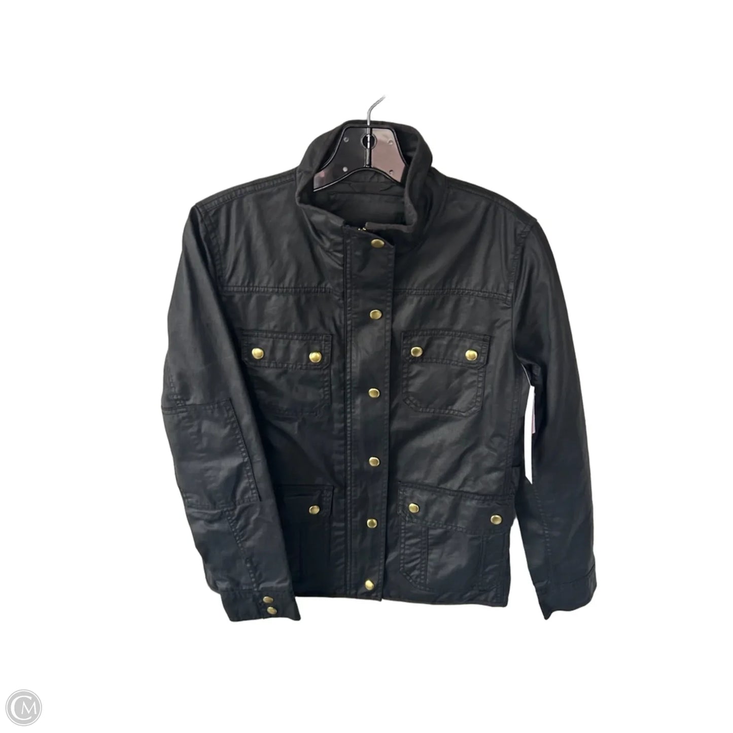 Jacket Other By J. Crew In Black & Gold, Size: S