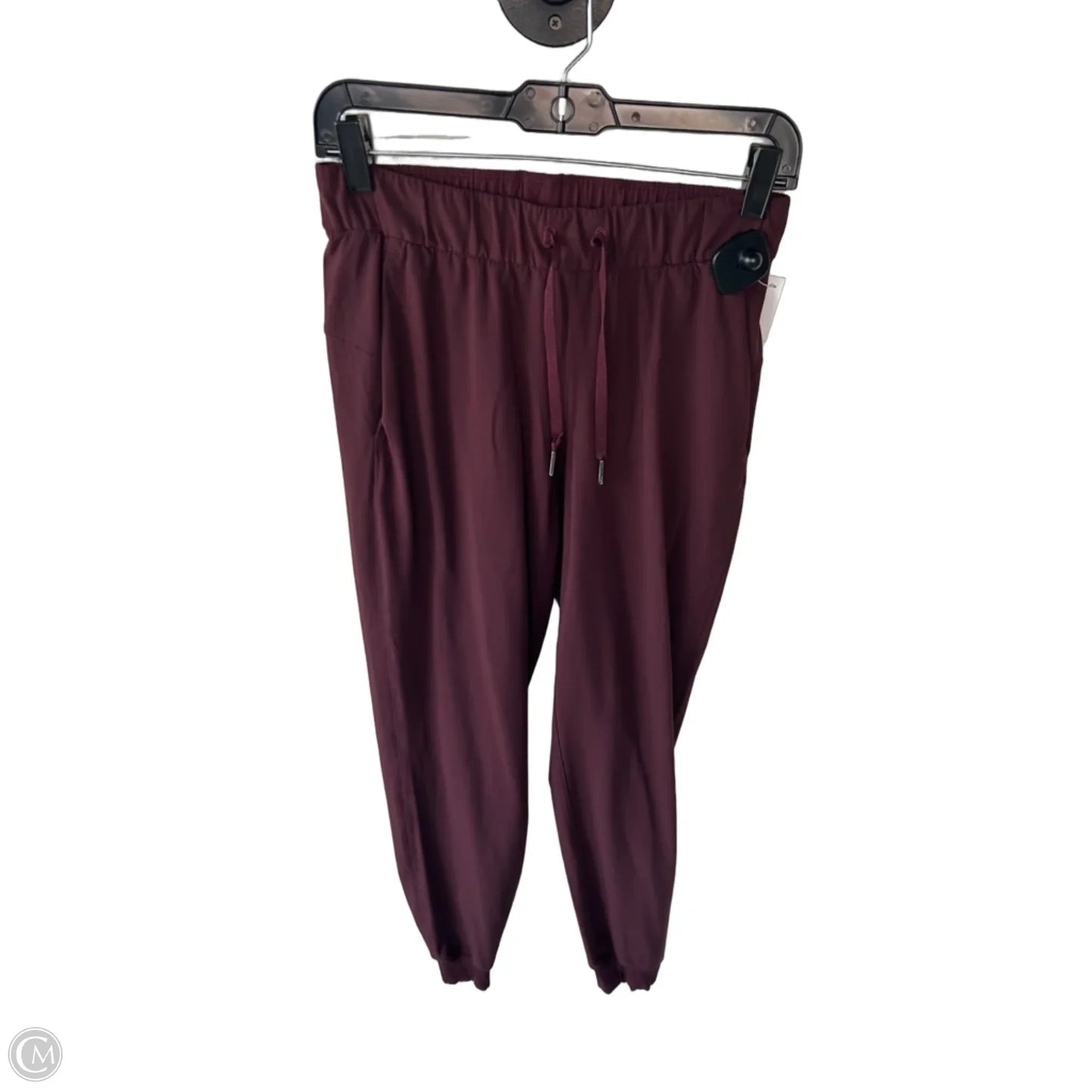Athletic Pants By Lululemon In Red, Size: 4