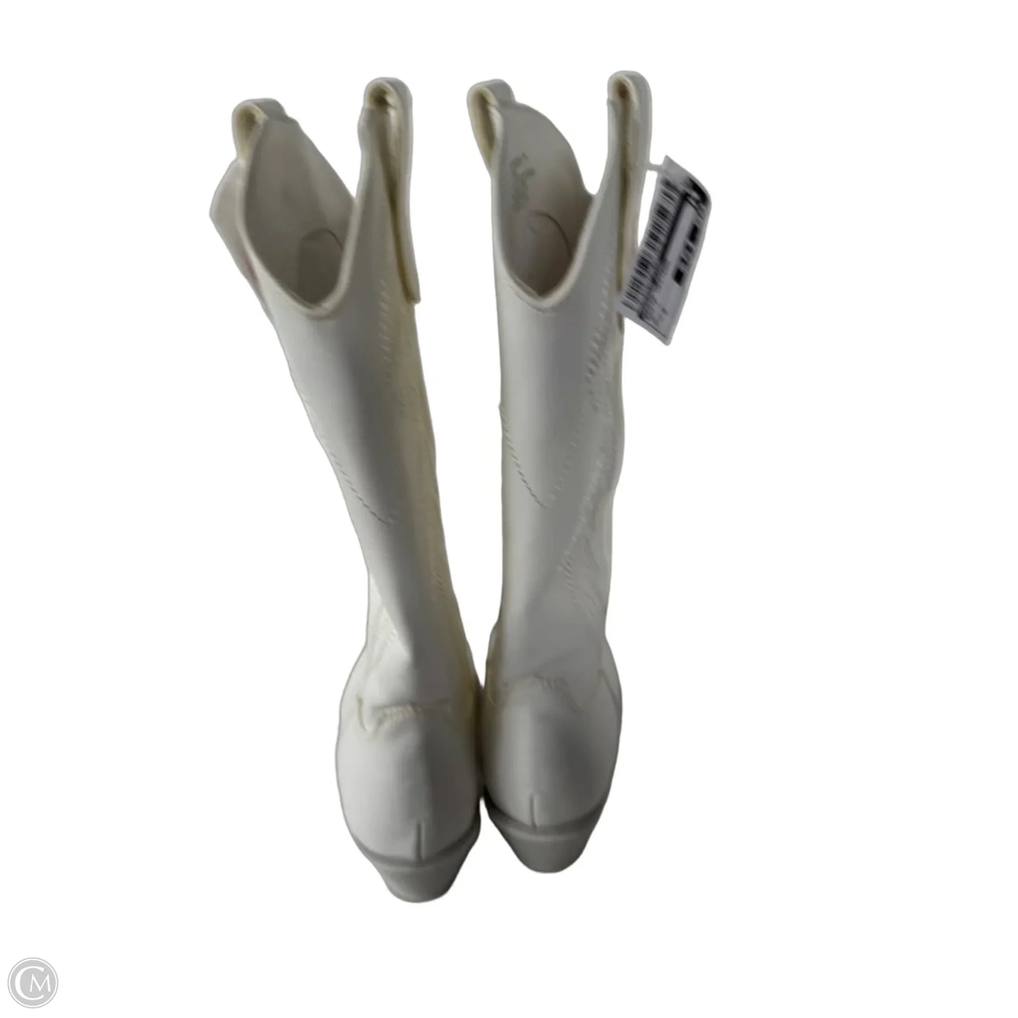 Boots Western By Madden Girl In White, Size: 6