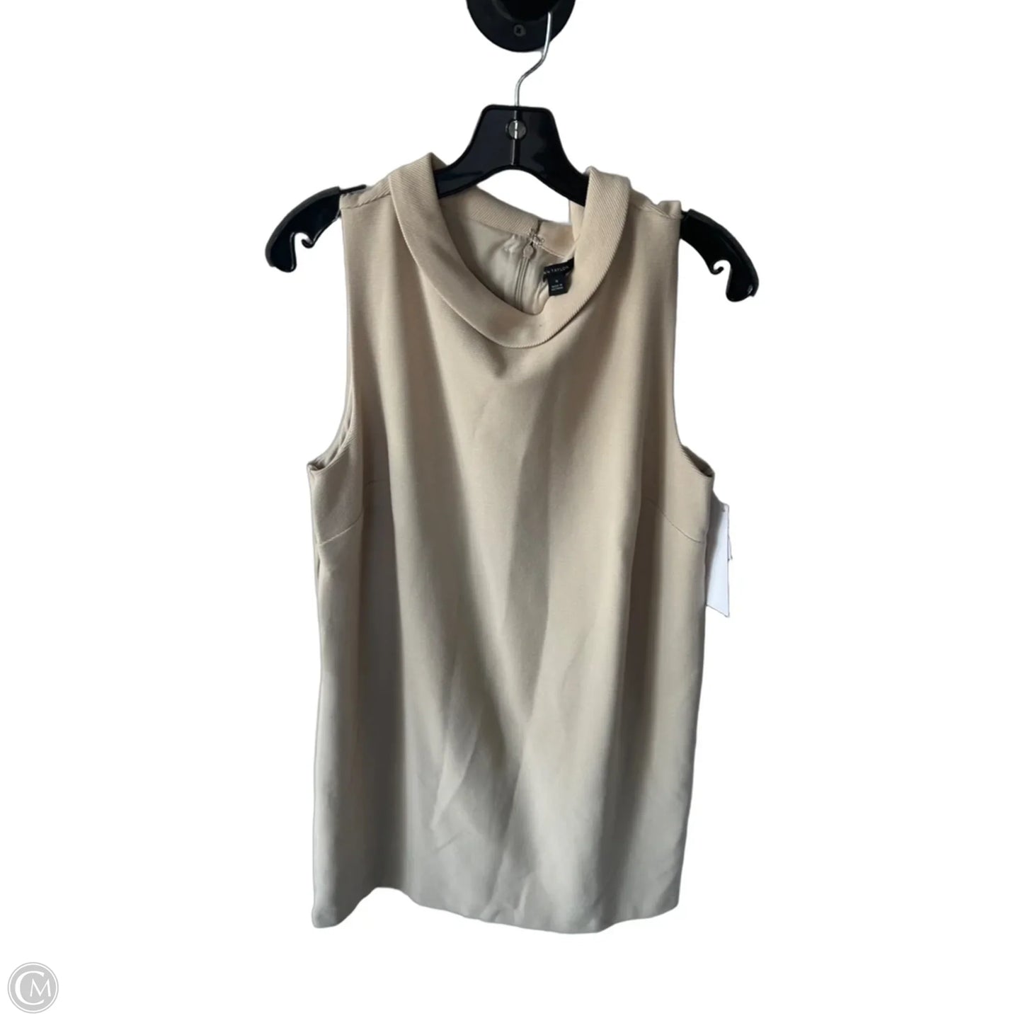 Dress Work By Ann Taylor In Tan, Size: Xl