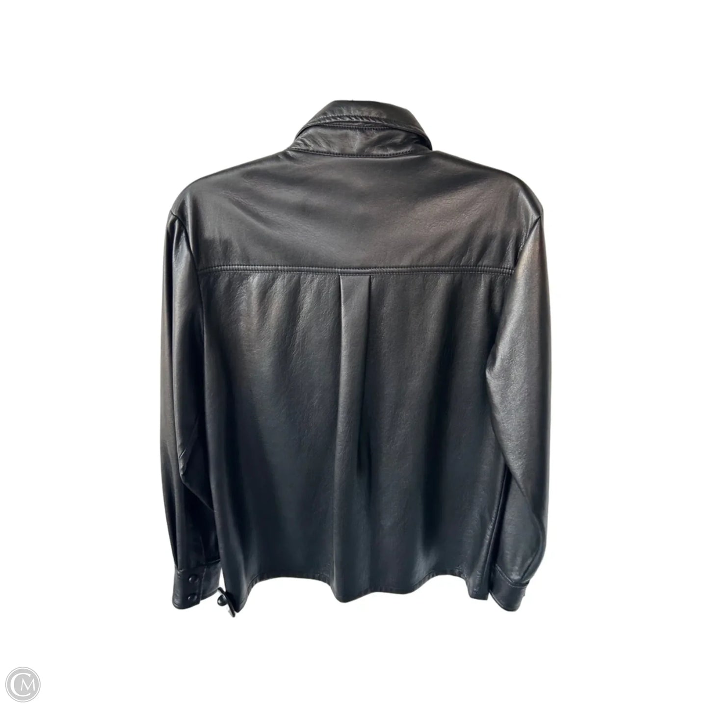 Jacket Shirt By Good American In Black, Size: M