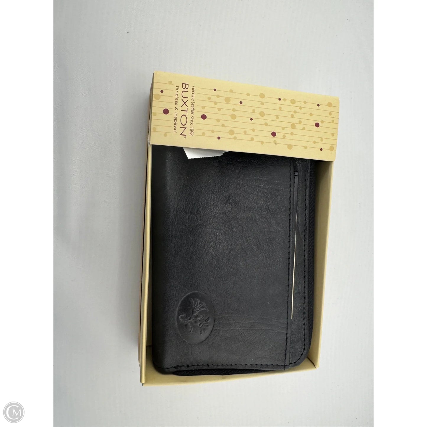 Wallet Leather By Buxton, Size: Medium