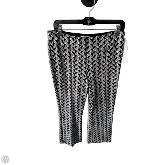 Pants Dress By Maeve In Black & White, Size: M