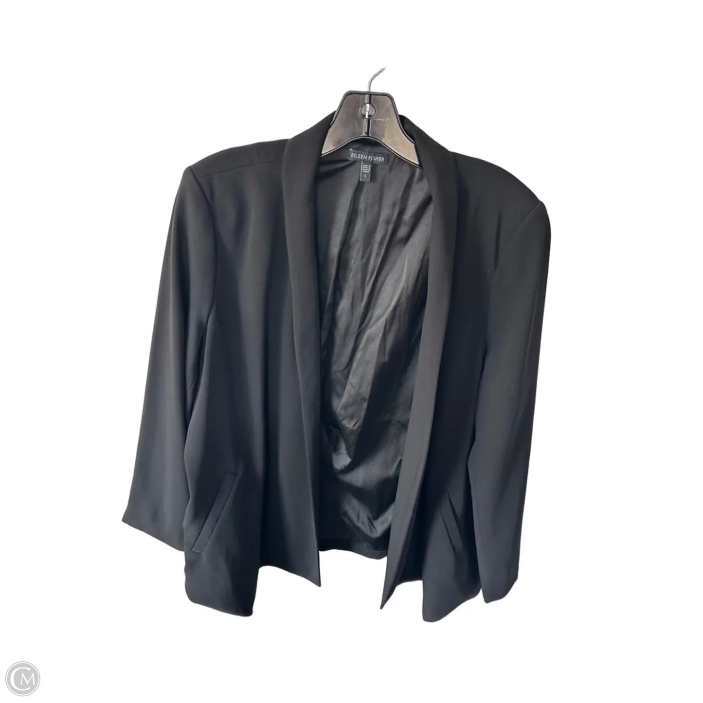 Blazer By Eileen Fisher In Black, Size: L