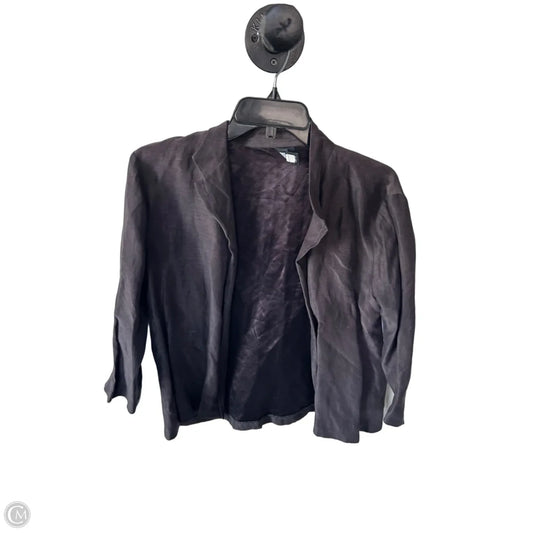 Blazer By Eileen Fisher In Purple, Size: M