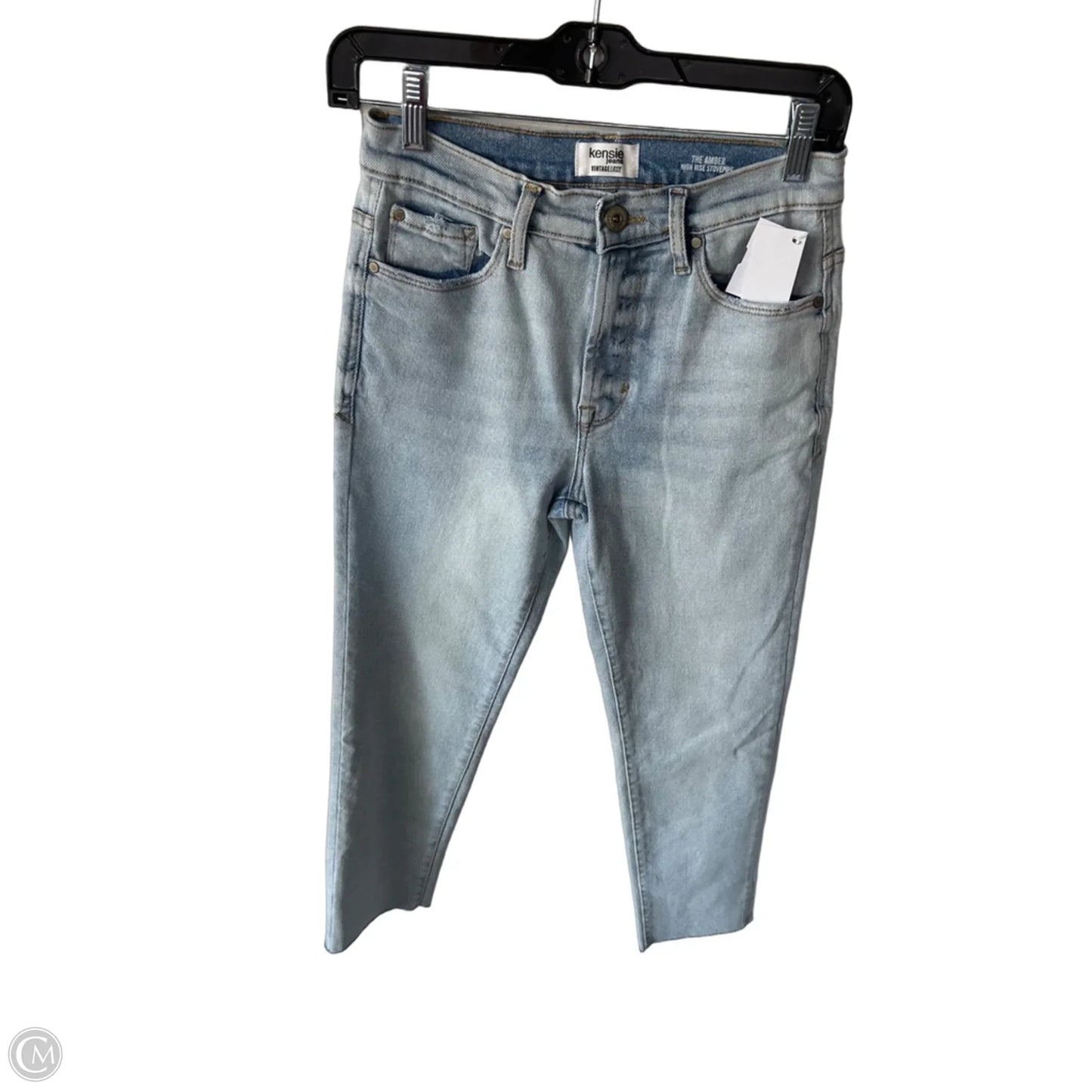 Jeans Straight By Kensie In Blue Denim, Size: 2