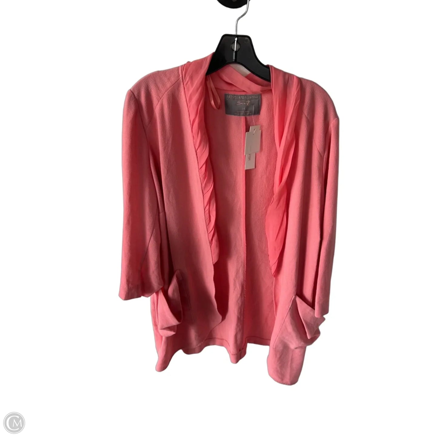 Blazer By Seven 7 In Pink, Size: 1x