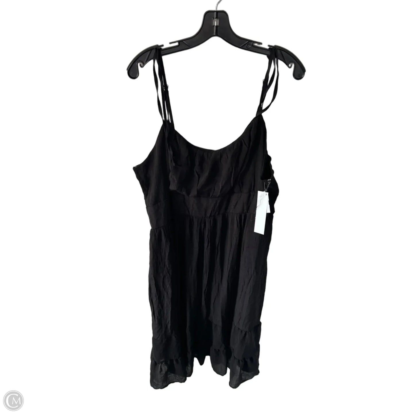 Dress Casual Midi By Clothes Mentor In Black, Size: 3x