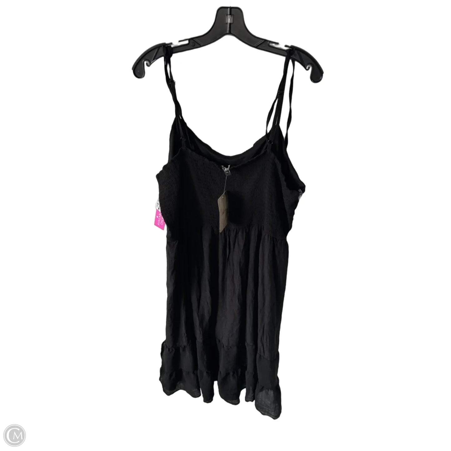 Dress Casual Midi By Clothes Mentor In Black, Size: 3x