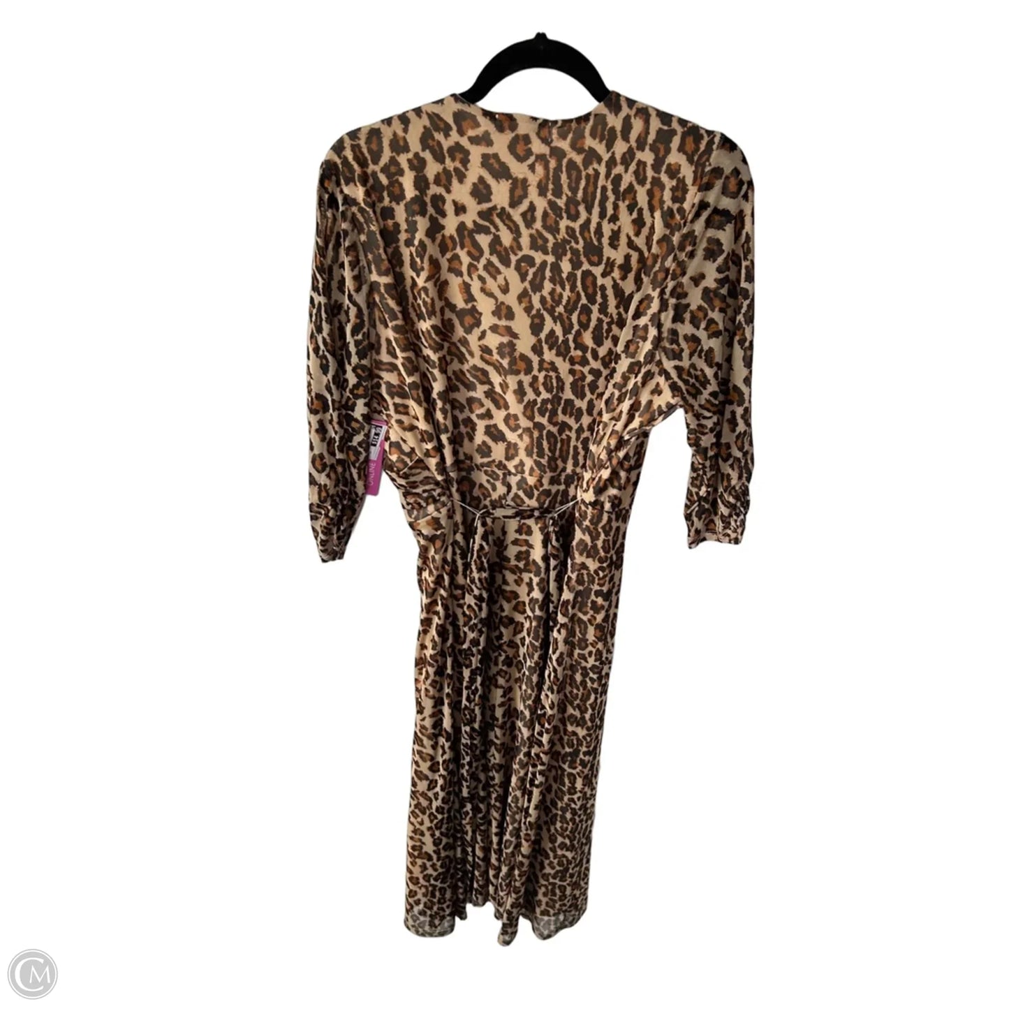 Dress Casual Maxi By Clothes Mentor In Animal Print, Size: 2x