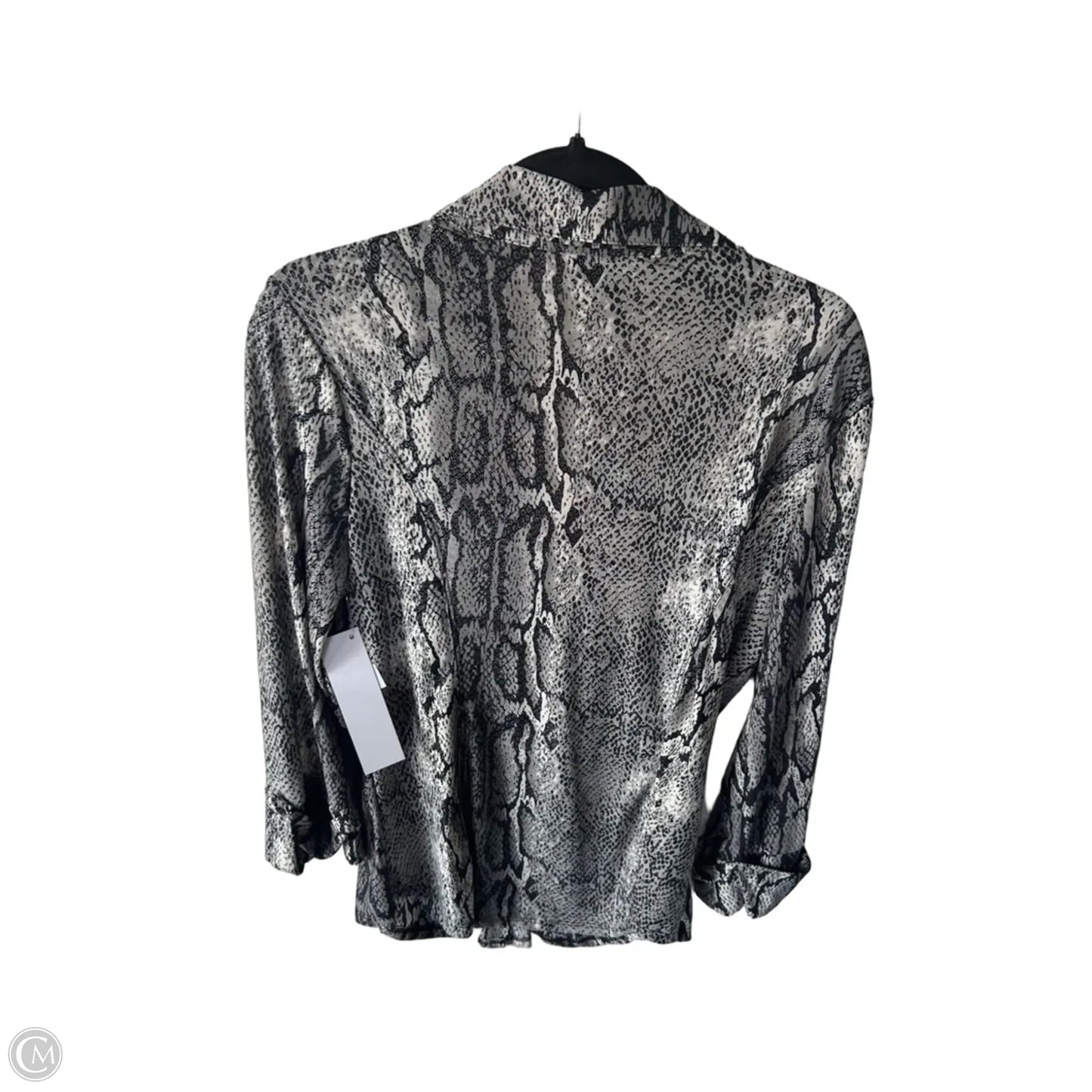 Top 3/4 Sleeve By Inc In Snakeskin Print, Size: Xl
