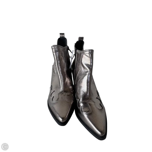 Boots Western By Indigo Rd In Silver, Size: 7