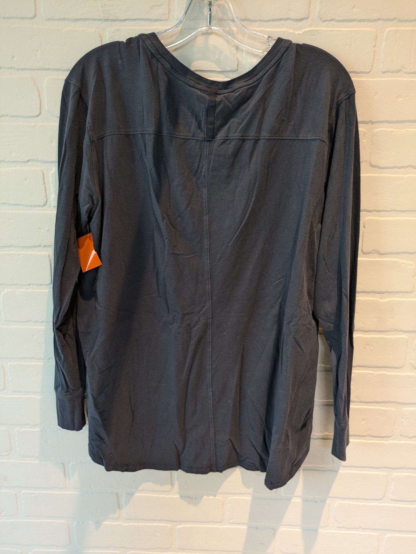 Blue Top Long Sleeve Basic Ll Bean, Size L