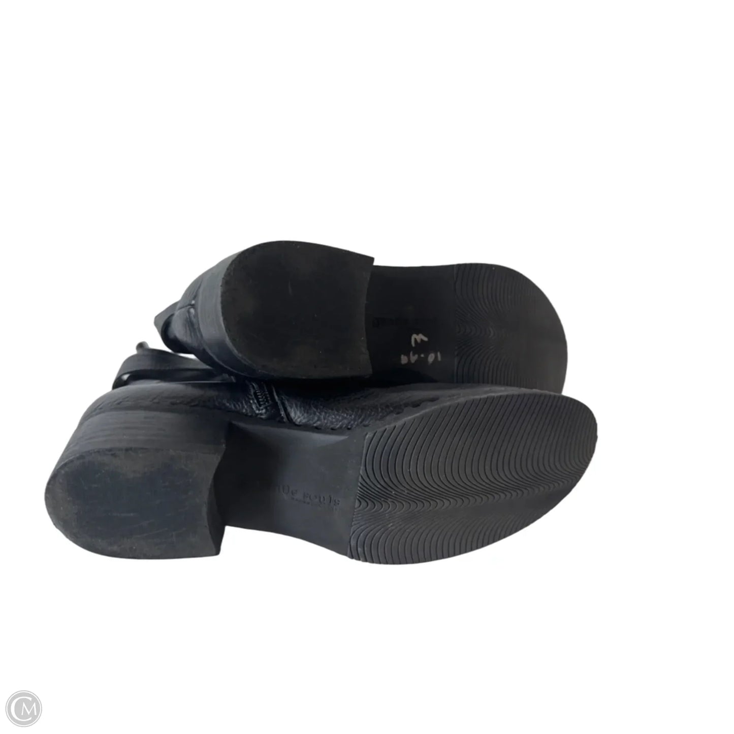 Boots Ankle Flats By Gentle Souls In Black, Size: 8