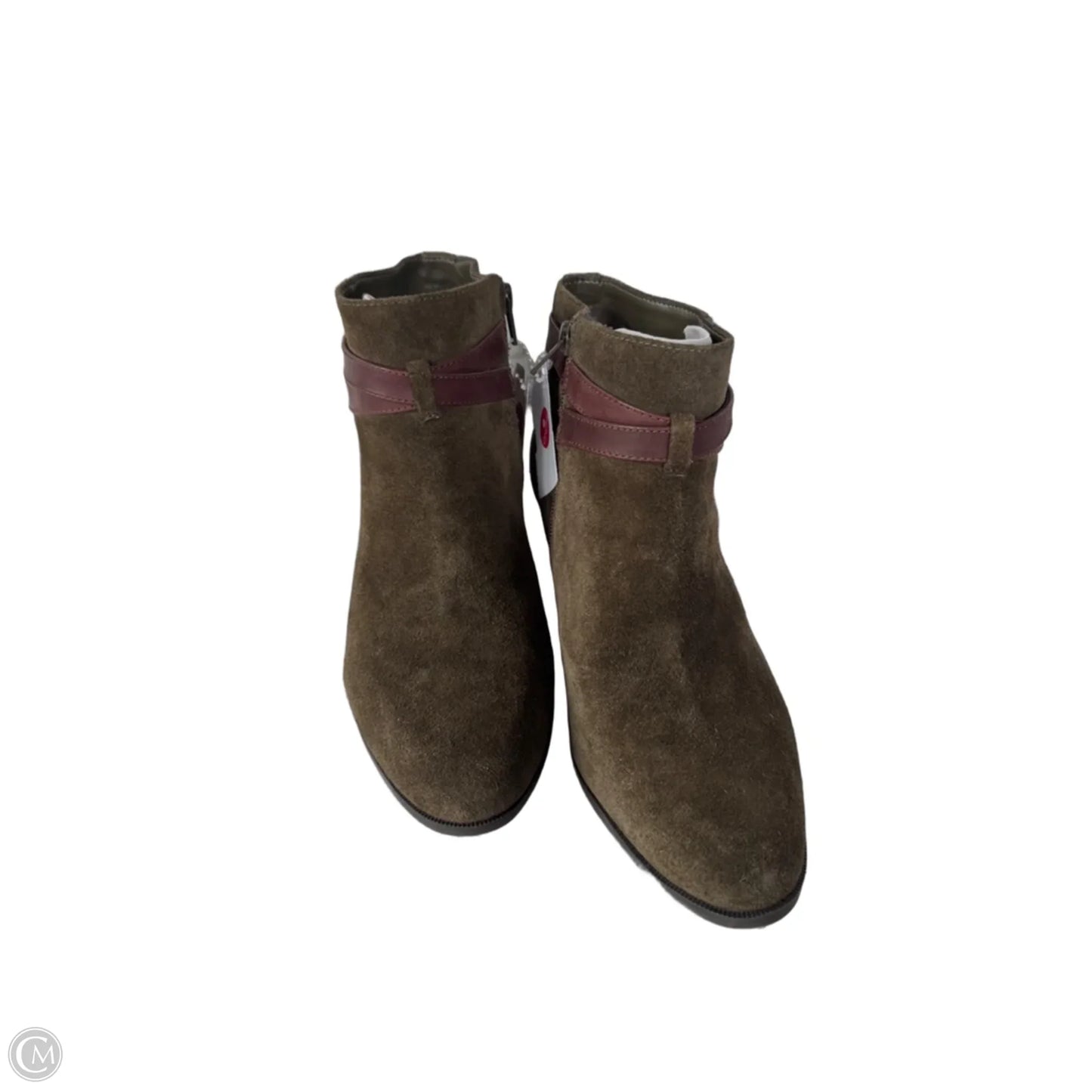 Boots Ankle Heels By Alex Marie In Green, Size: 9