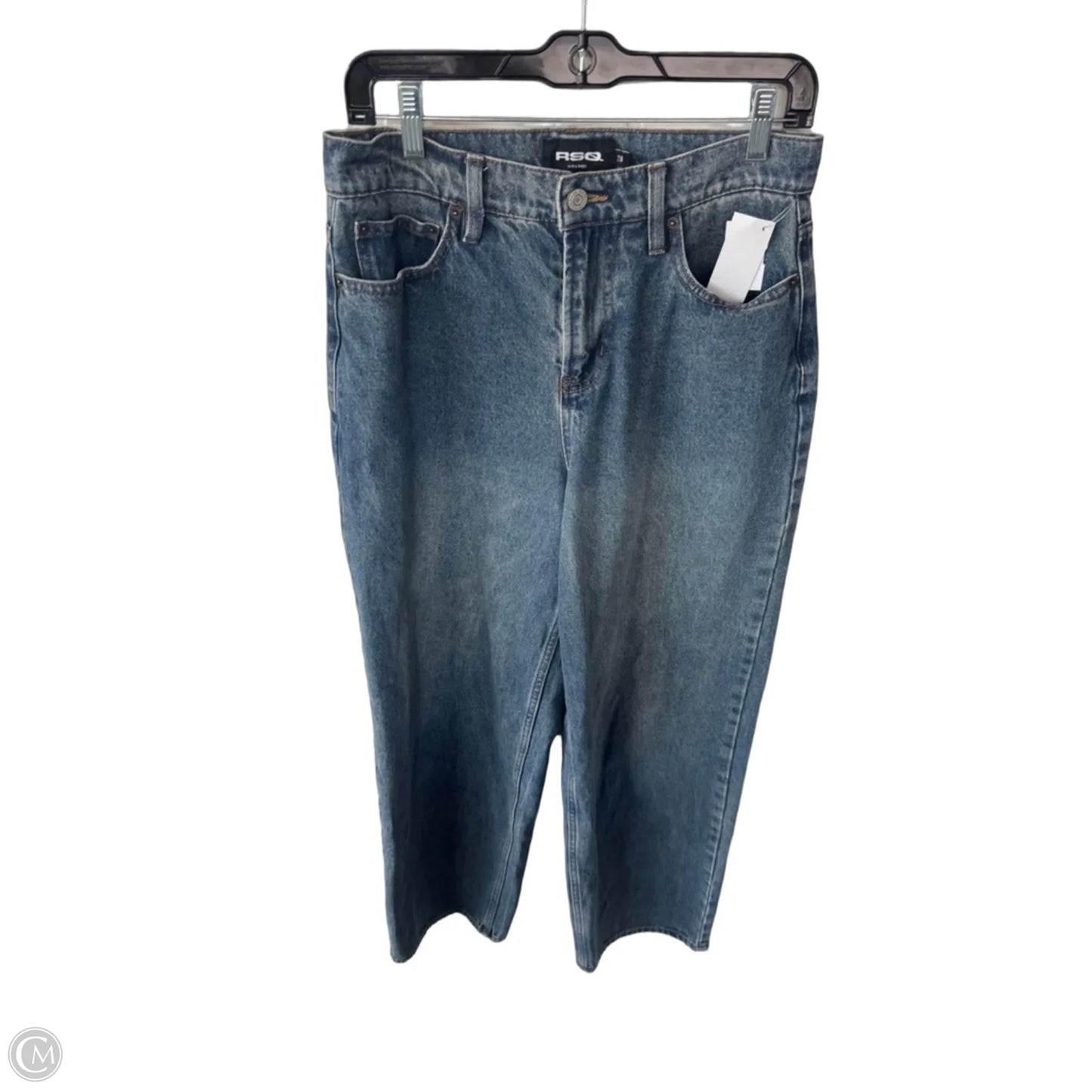 Jeans Wide Leg By Clothes Mentor In Blue Denim, Size: 6