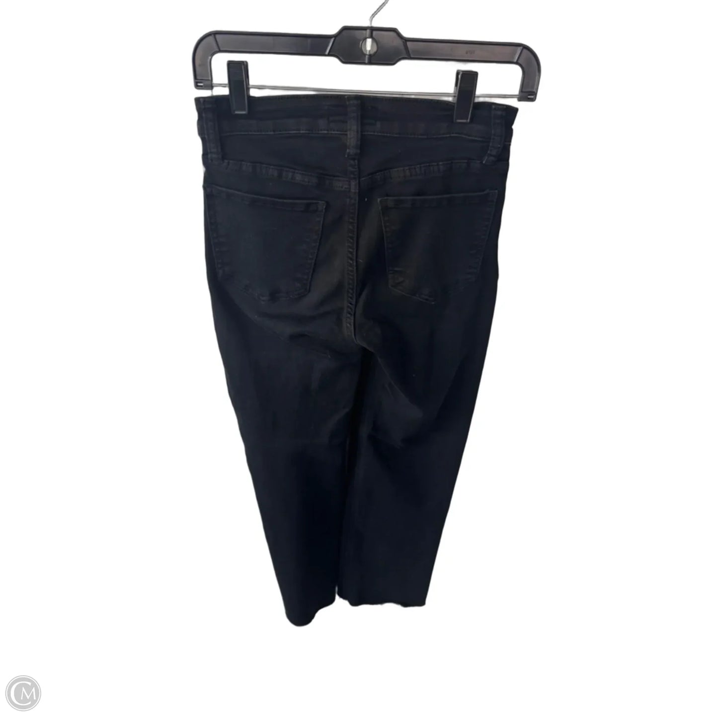 Jeans Flared By Kut In Black Denim, Size: 0