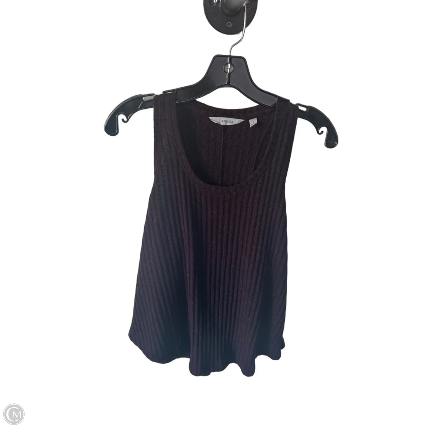 Athletic Tank Top By Athleta In Black & Red, Size: S