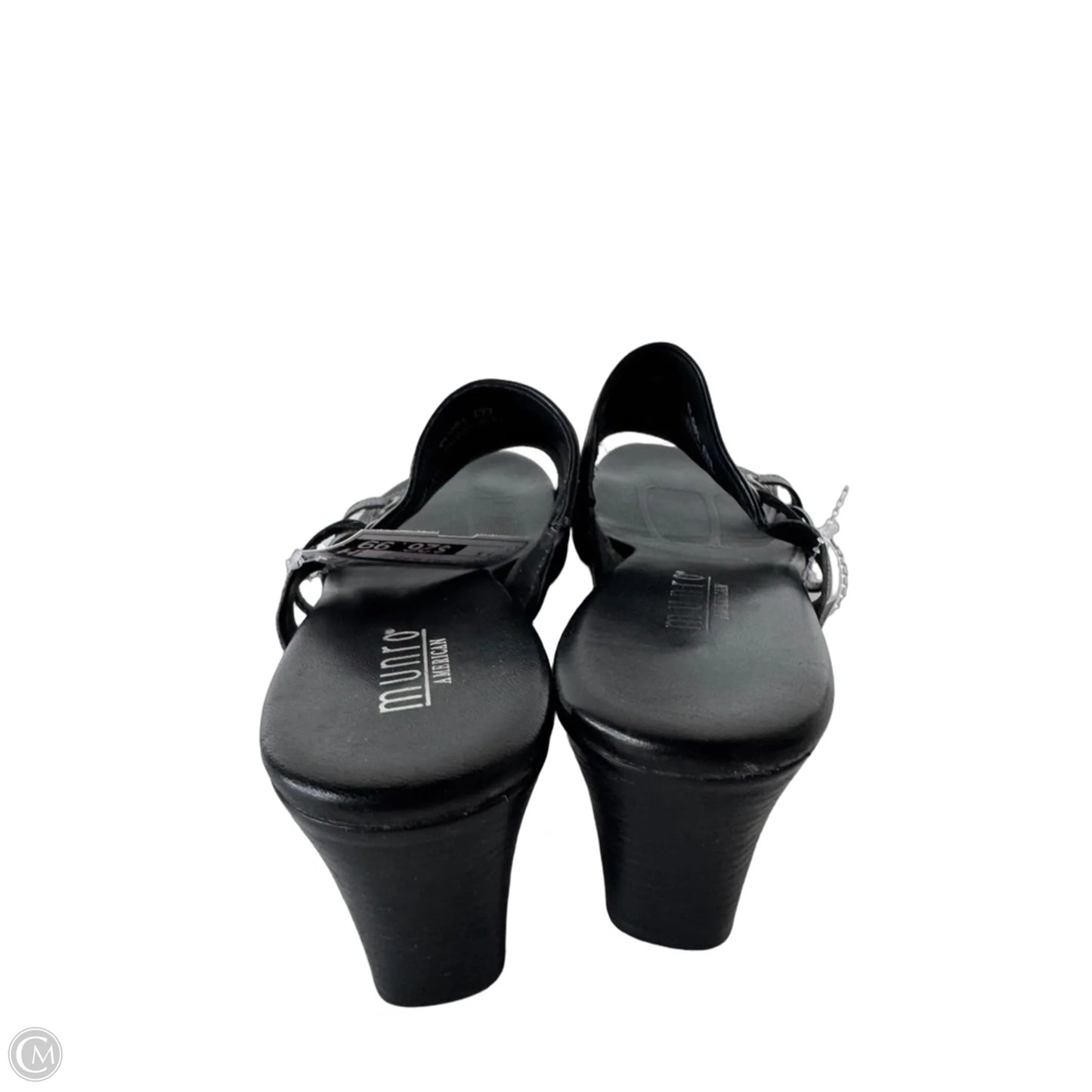 Sandals Heels Block By Munro In Black, Size: 7.5
