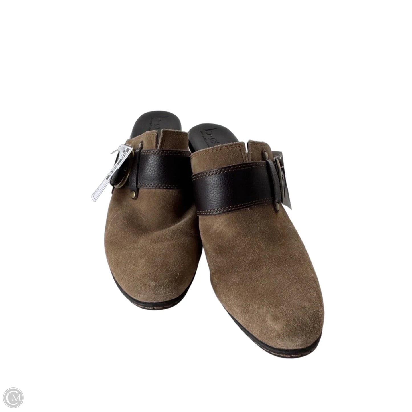 Shoes Heels Block By Boc In Brown & Tan, Size: 7