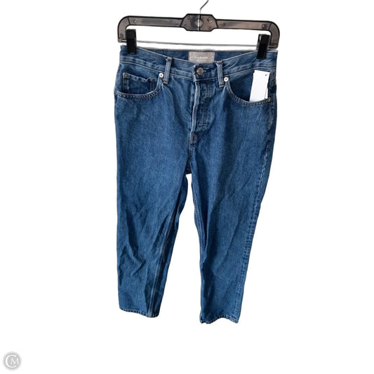 Jeans Cropped By Everlane In Blue Denim, Size: 2