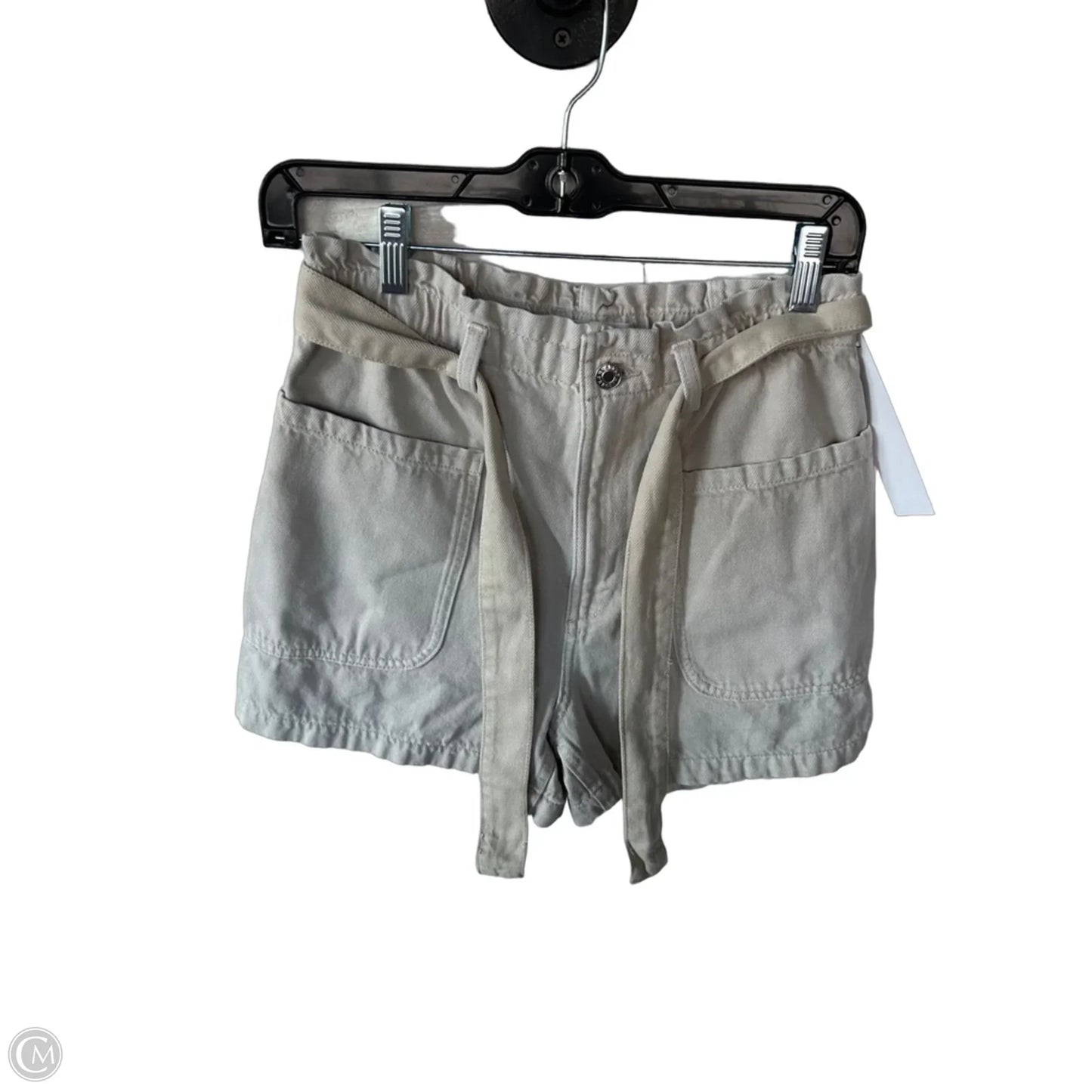 Shorts By Mng In Tan Denim, Size: S