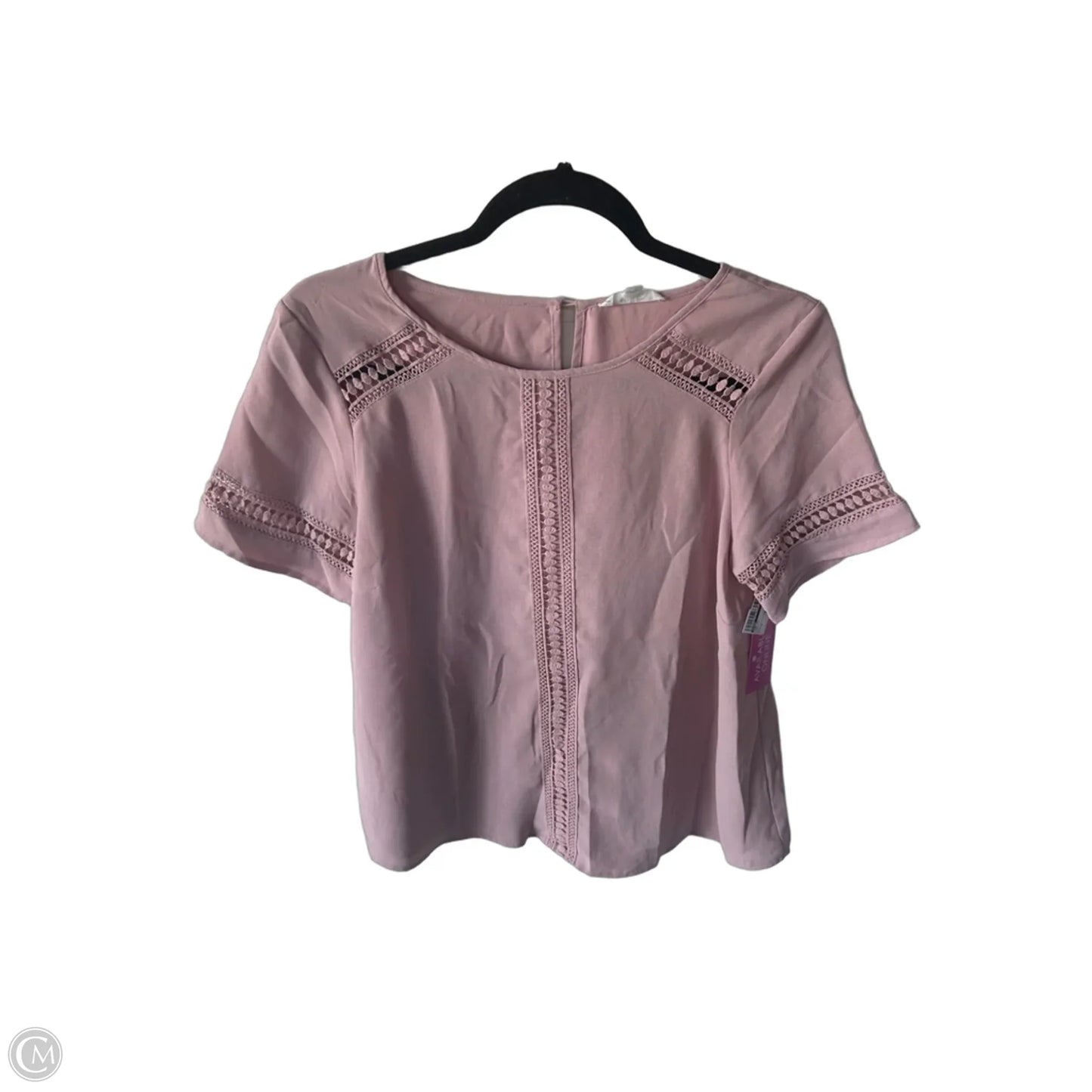 Top Short Sleeve By Mine In Pink, Size: S