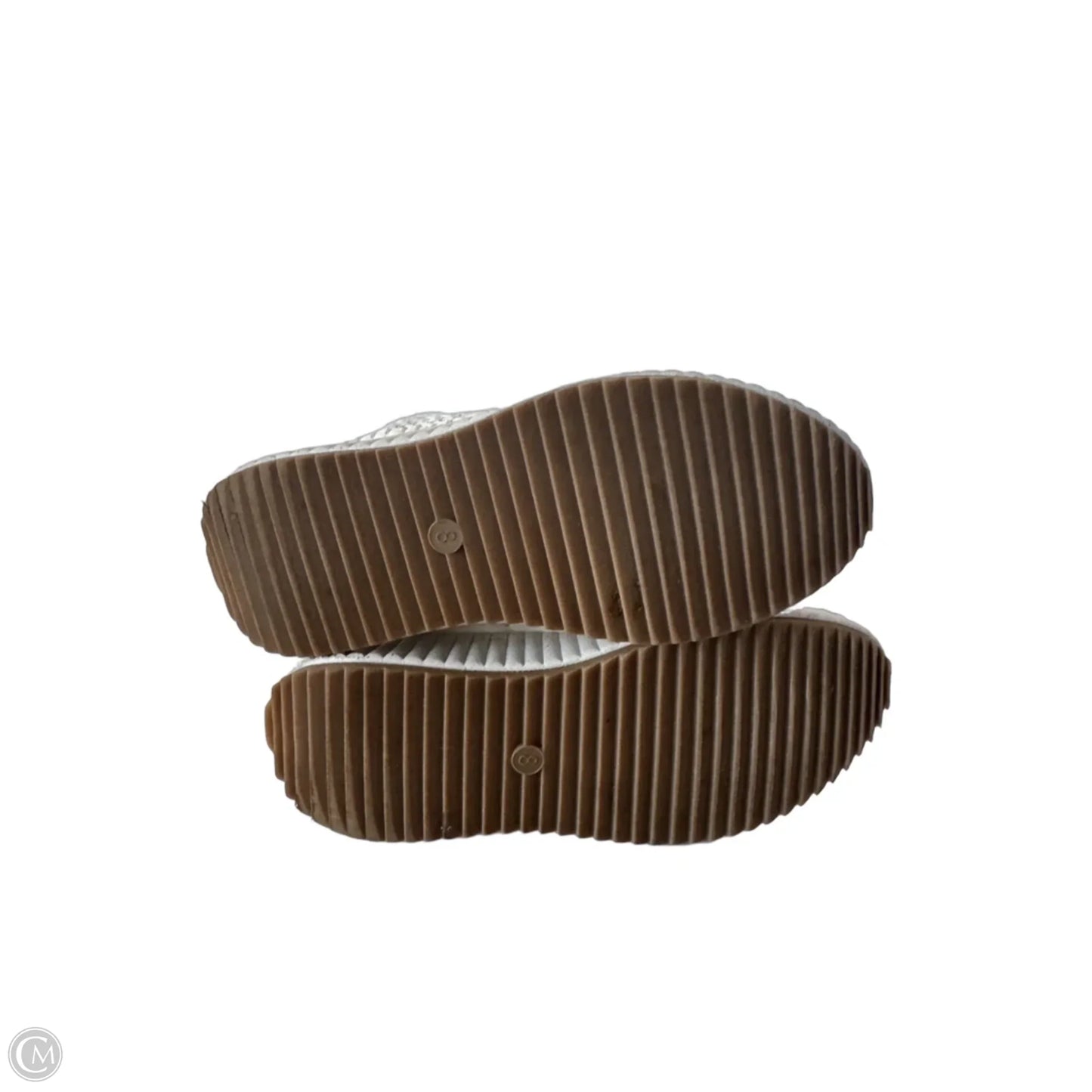 Shoes Sneakers By Universal Thread In Tan & White, Size: 8