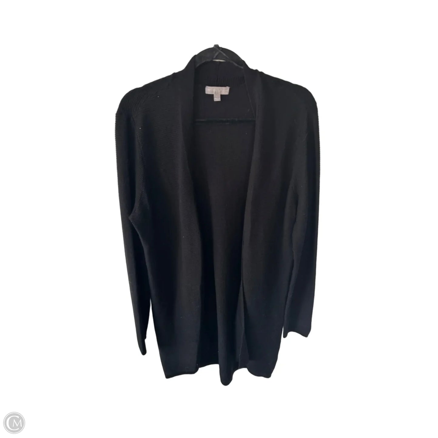 Sweater Cardigan By Evolution In Black, Size: L