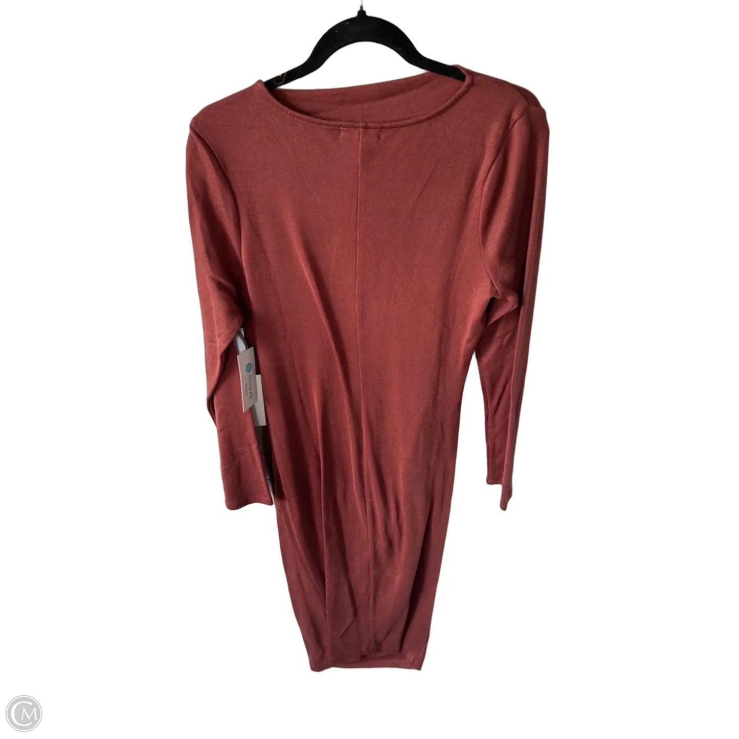 Dress Casual Maxi By Nine Britton In Orange, Size: L