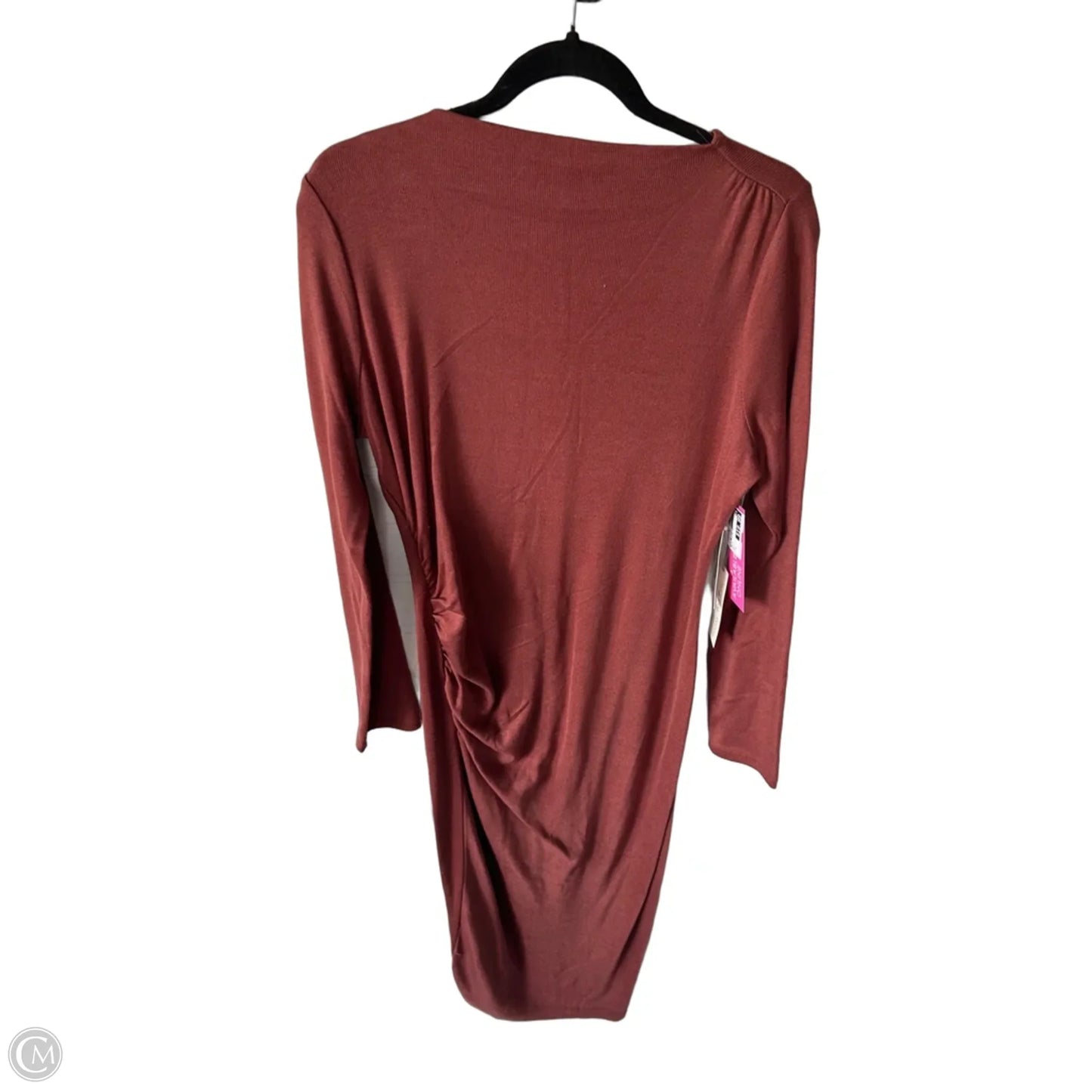 Dress Casual Maxi By Nine Britton In Orange, Size: L
