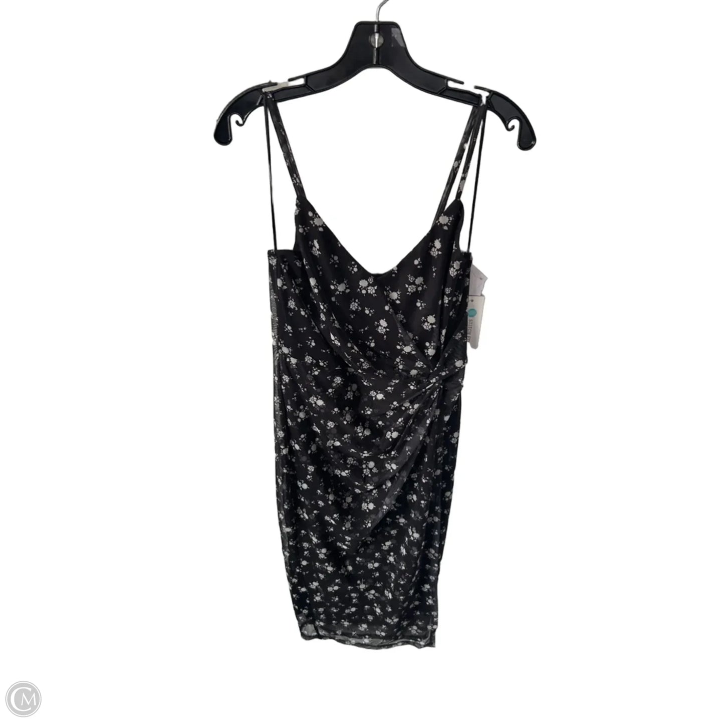 Dress Casual Midi By Socialite In Black & Cream, Size: L