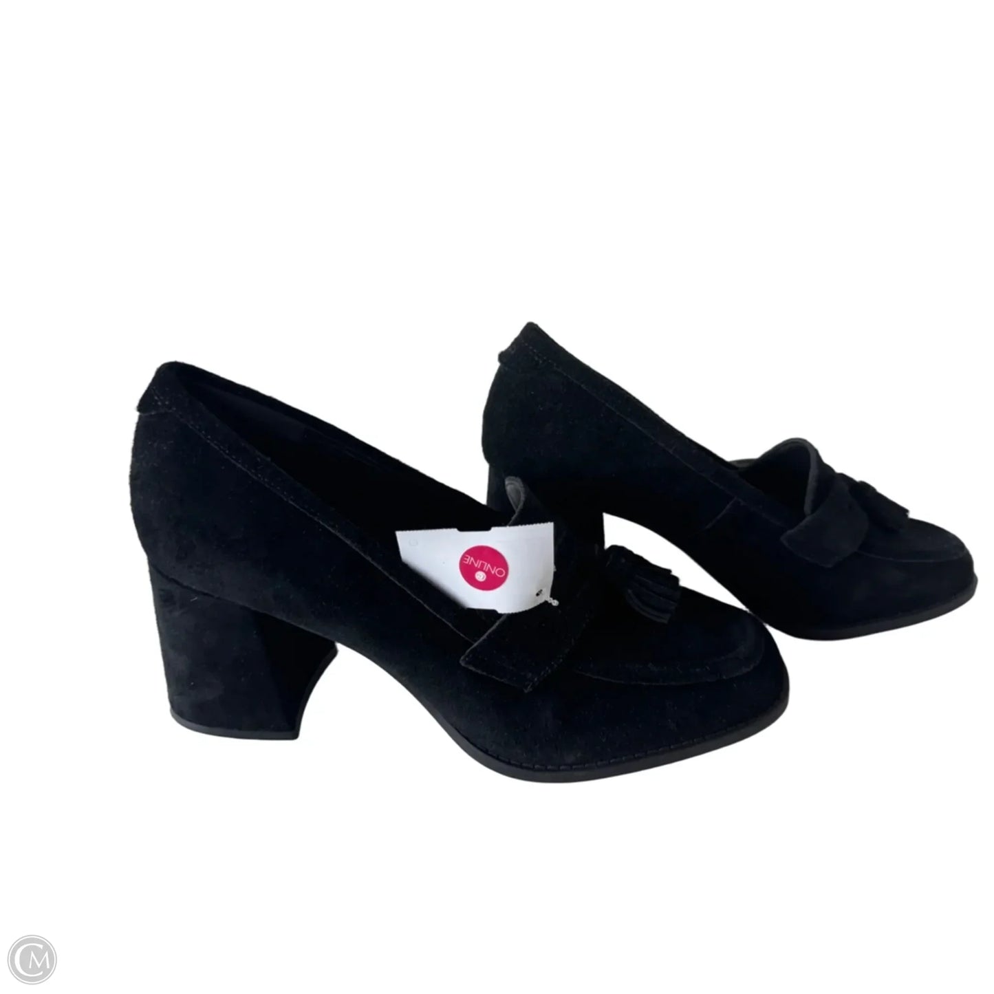 Shoes Heels Block By Hush Puppies In Black, Size: 11