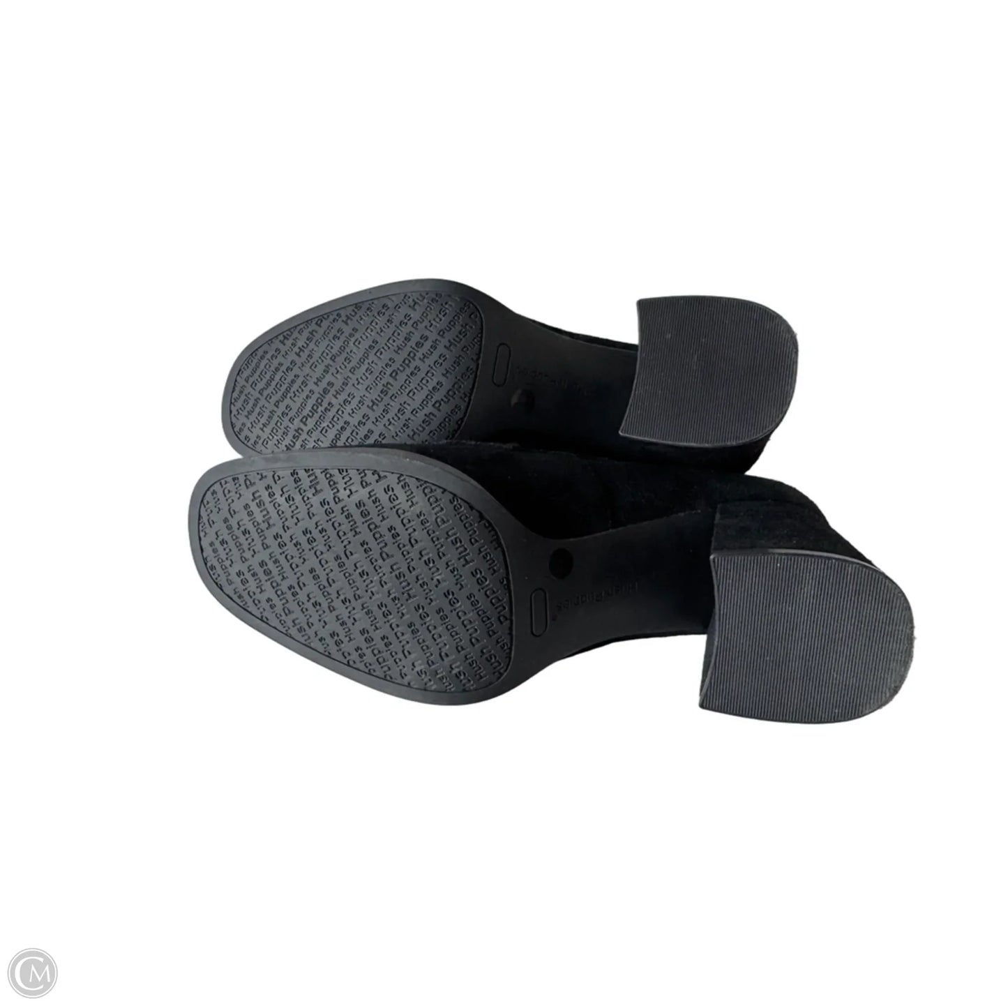 Shoes Heels Block By Hush Puppies In Black, Size: 11