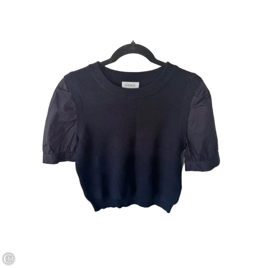 Sweater Short Sleeve By Evereve In Blue, Size: S
