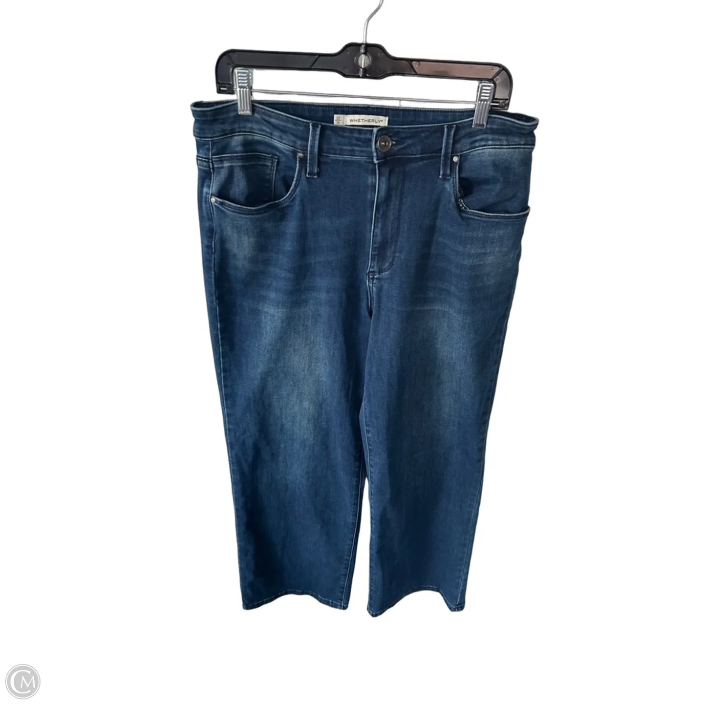 Jeans Straight By Clothes Mentor In Blue Denim, Size: 14