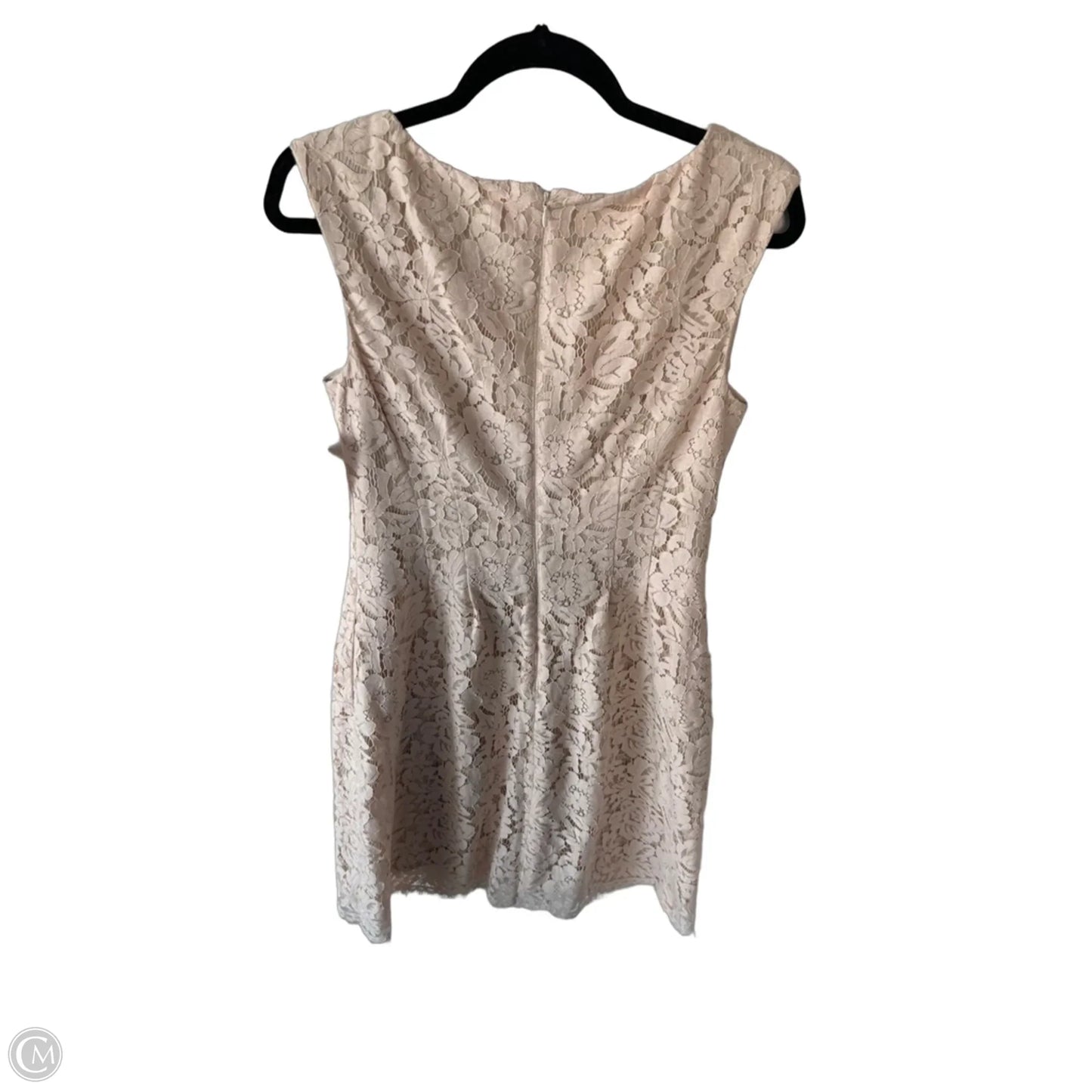 Dress Party Short By Vince Camuto In Pink & Tan, Size: M