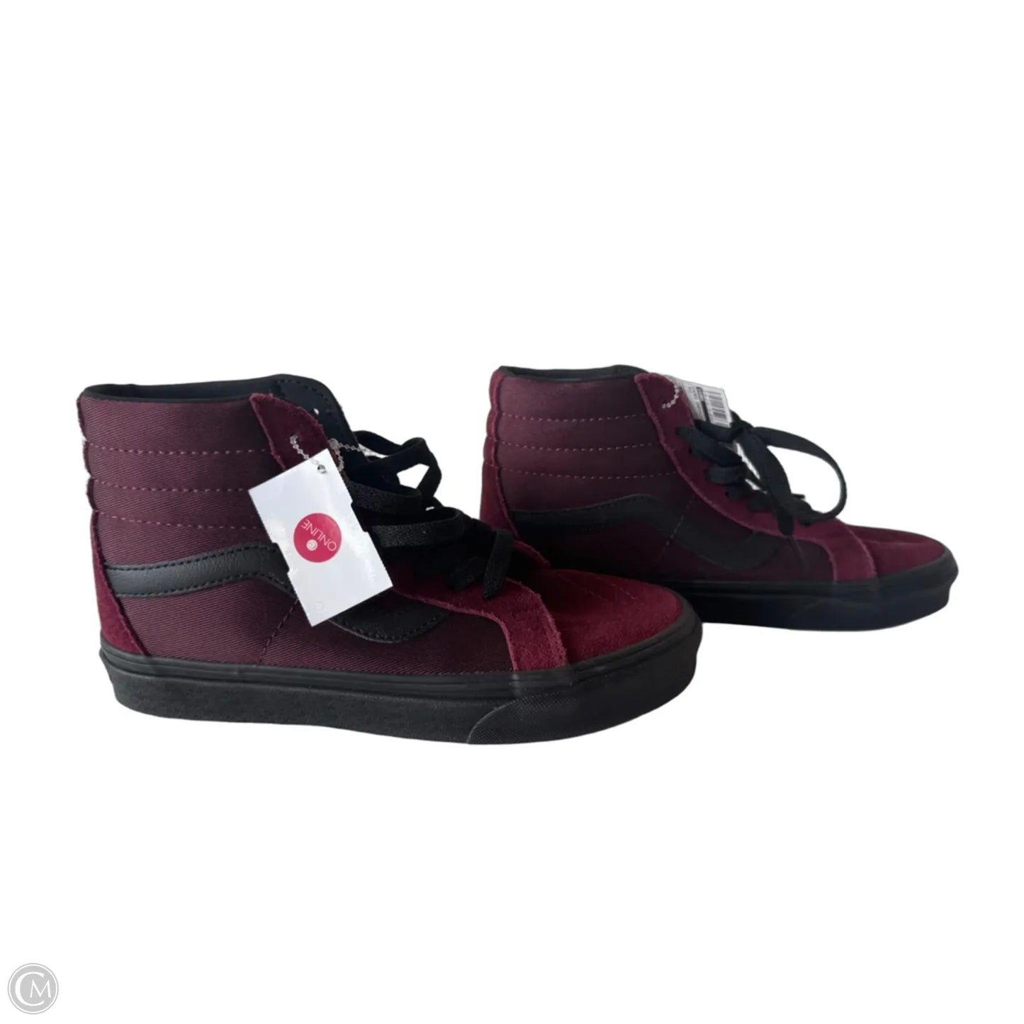 Shoes Sneakers By Vans In Red, Size: 7