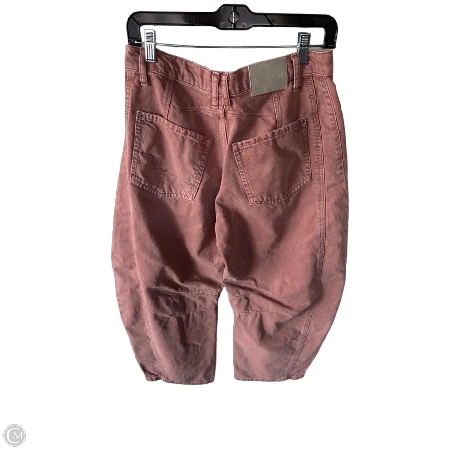 Jeans Wide Leg By We The Free In Pink Denim, Size: 4