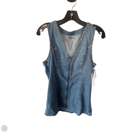 Dress Casual Short By American Eagle In Blue Denim, Size: M
